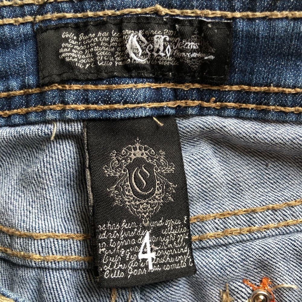 Cello Capri Jeans Blue Size 4 - Picture 2 of 8